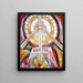 Enlevé - Marsden Hartley — indrammet kunstværk på væggen