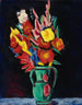 Naturmorte med blomster - Marsden Hartley — visning af kunstværket