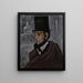 Træt af sandheden - Marsden Hartley — indrammet kunstværk på væggen