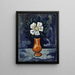 Fleur blanche - Marsden Hartley — indrammet kunstværk på væggen