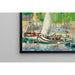 Reproduktion af maleriet Marseille - Moïse Kisling