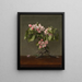 Æbleblomster - Martin Johnson Heade — indrammet kunstværk på væggen