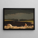 Tordenskrald nærmer sig - Martin Johnson Heade — indrammet kunstværk på væggen