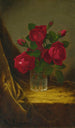 Roses Jacqueminot - Martin Johnson Heade — visning af kunstværket