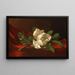 Magnolia - Martin Johnson Heade — indrammet kunstværk på væggen