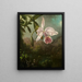 Orchideblomster - Martin Johnson Heade — indrammet kunstværk på væggen