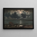 Point Judith, Rhode Island - Martin Johnson Heade — indrammet kunstværk på væggen