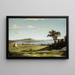 Rivage de Rhode Island - Martin Johnson Heade — indrammet kunstværk på væggen