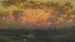 Solnedgang over kysten Udsigt over New York havn ved solnedgang i Florida - Martin Johnson Heade — visning af kunstværket