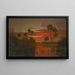 Le grand coucher de soleil en Floride - Martin Johnson Heade — indrammet kunstværk på væggen