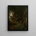 Verdure tropicale, paysage tropical - Martin Johnson Heade — indrammet kunstværk på væggen