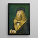 Portrait af Jakob Stralenberger - Martin Kaldenbach — indrammet kunstværk på væggen