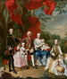 La famille du comte Nikolaus Pálffy von Erdőd - Martin van Meytens — visning af kunstværket
