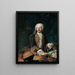 Johann Christoph Baron von Bartenstein - Martin van Meytens — indrammet kunstværk på væggen