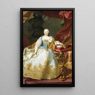 Martin van Meytens - Maria Theresia mit Joseph II als Kind.webp