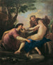 Susanna og de to ældre - Martino Altomonte — visning af kunstværket