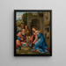 L'Adoration des bergers - Martino Piazza da Lodi — indrammet kunstværk på væggen