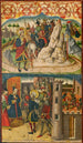 Saint Christophe møder Satan, Saint Christophe foran Lydiens konge - Martín de Soria — visning af kunstværket