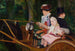 En kvinde og en pige, der kører - Mary Cassatt — visning af kunstværket