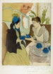 Thé de l'après-midi - Mary Cassatt — visning af kunstværket