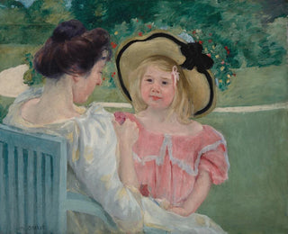I haven - Mary Cassatt — visning af kunstværket