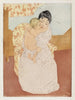 Caresse maternelle - Mary Cassatt — visning af kunstværket