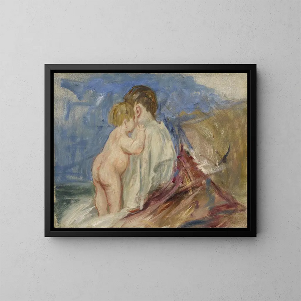 Mary Cassatt — indrammet kunstværk på væggen