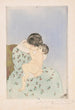 Baiser de la mère - Mary Cassatt — visning af kunstværket