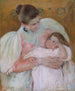 Sygeplejerske og barn - Mary Cassatt — visning af kunstværket