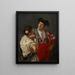 Offrir le panal au torero - Mary Cassatt — indrammet kunstværk på væggen