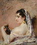 Fille romaine - Mary Cassatt — visning af kunstværket