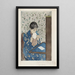 La Lettre - Mary Cassatt — indrammet kunstværk på væggen