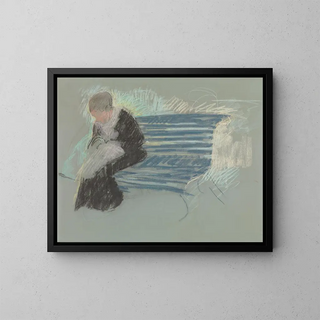 Mary Cassatt - Woman on a Bench.webp