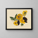 Pensées - Mary Vaux Walcott — indrammet kunstværk på væggen