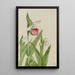 Sabot de la Vierge Cypripedium reginae - Mary Vaux Walcott — indrammet kunstværk på væggen