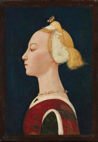 Master Of The Castello Nativity - Portrait of a Woman.webp