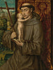 Saint Antoine de Padoue med Jesusbarnet - Mester af Legenden om Sankt Lucia — visning af kunstværket