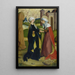 La Visitation - Maître de l'Autel de Pfullendorf — indrammet kunstværk på væggen