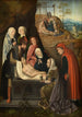 Mise au tombeau et lamentation sur le Christ mort - Maître de Hoogstraeten — visning af kunstværket