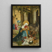 La Nativité - Maître de Pulkau — indrammet kunstværk på væggen