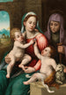 La Vierge à l'Enfant avec Sainte Élisabeth et l'Enfant Saint Jean-Baptiste - Mester af Volterra — visning af kunstværket