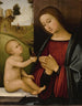 La Vierge à l'Enfant tenant un chardonneret - Maître de l'Assomption de la Madeleine — visning af kunstværket