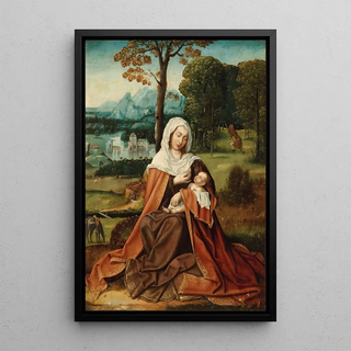 Master of the Holy Blood - The Rest on the Flight into Egypt.webp