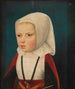 Portræt af en lille prinsesse - Mester af Legenden om Magdalena — visning af kunstværket