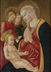 Jomfru med barnet - Mester af Castello's Nativitet — visning af kunstværket