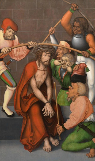 Master of the Pflock Altarpiece - Crowning of Thorns.webp
