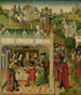 Sankt Elisabeth af Ungarn og Louis af Thüringen ved Wartburg - Mester af Sankt Elisabeth-panelerne — visning af kunstværket