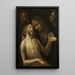 Pietà - Mestre af Pietà af Stockholm — indrammet kunstværk på væggen