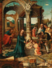 L'Adoration des bergers - Maître de l'Adoration von Groote — visning af kunstværket