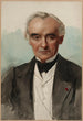 Portrait af Prosper Mérimée - Mathilde Bonaparte — visning af kunstværket